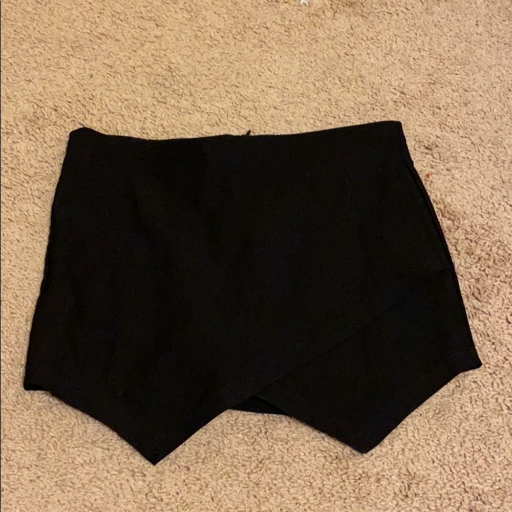 Black Sorority envelope skirt